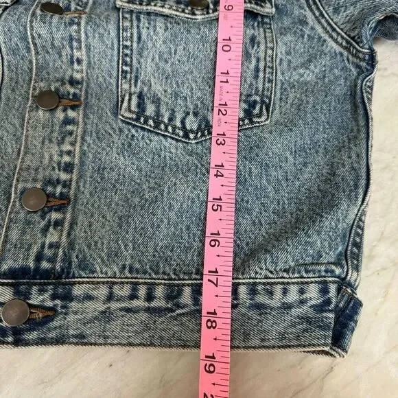 Kut from the Kloth Dolly rhinestone crop jacket oversized size XS NWT - Picture 5 of 7